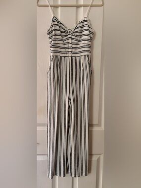 saltwater LUXE Linen Blend Wide-Leg Jumpsuit